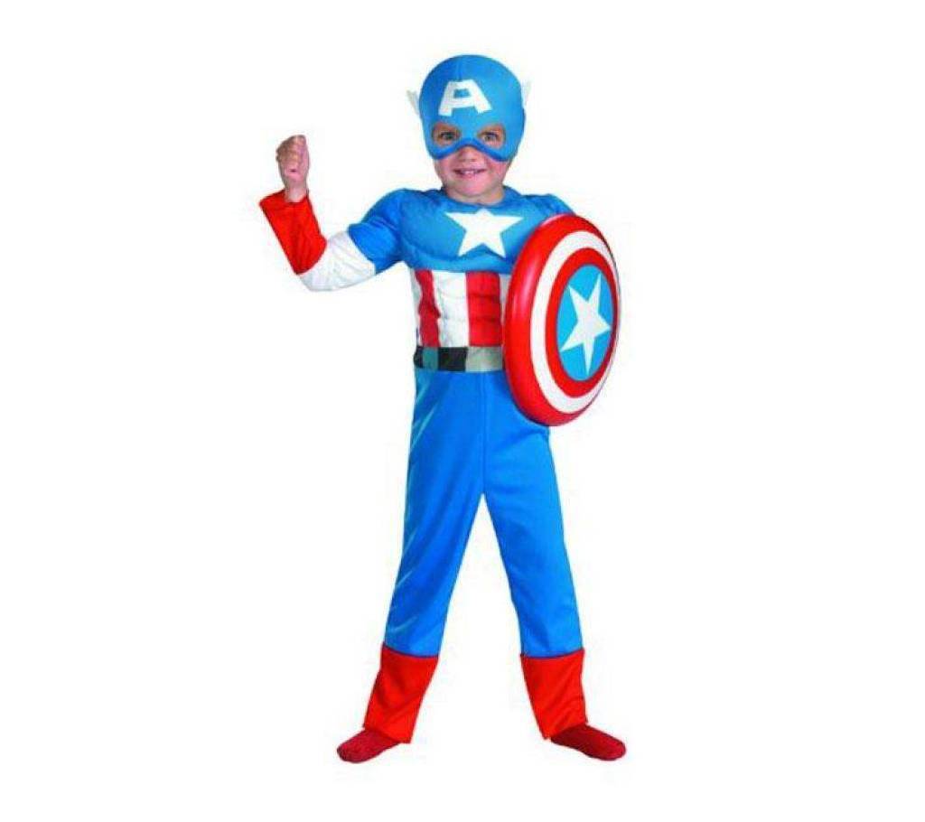 Captain America রেট্রো কস্টিউম ফর কিডস বাংলাদেশ - 659287