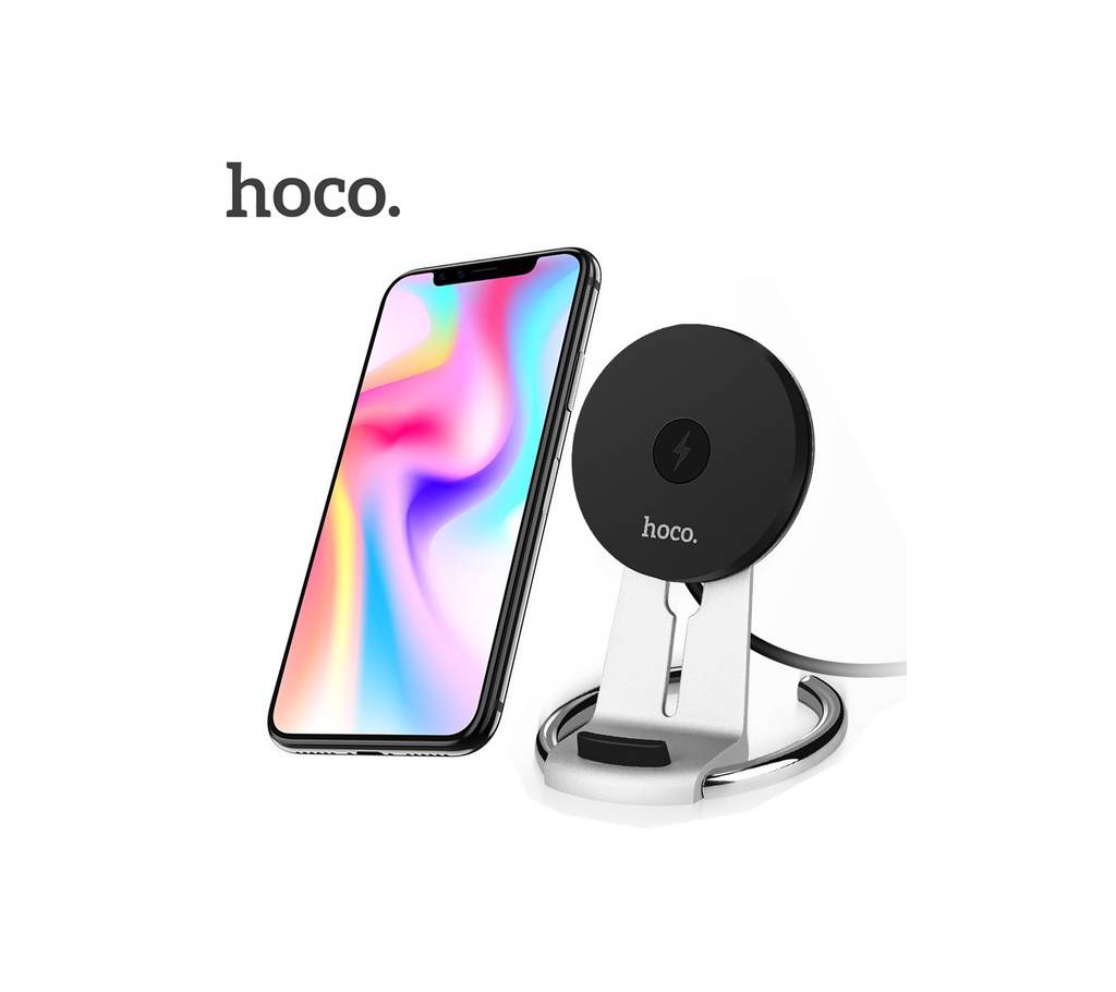 HOCO Qi ওয়্যারলেস চার্জার প্যাড Stand Desktop Holder বাংলাদেশ - 740577