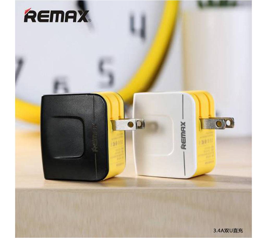 Remax-RMT6188 USB Charger Dual Port 3.4A বাংলাদেশ - 605130