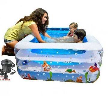 baby swimming pool with air pumper 