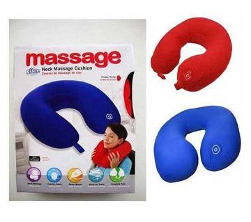 Vibrating Neck Massager Travel Pillow (1Pc)