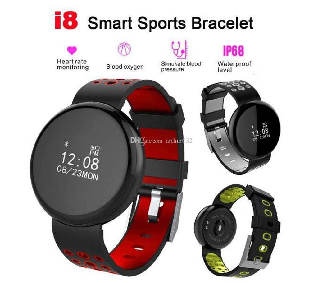 I8 Smart Band Watch water-Proof Blood pressure Monitor বাংলাদেশ - 676634