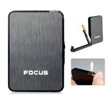 Focus Cigarette Case With Lighter 