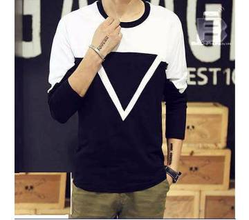 Full Sleeve Gents Casual T-Shirt