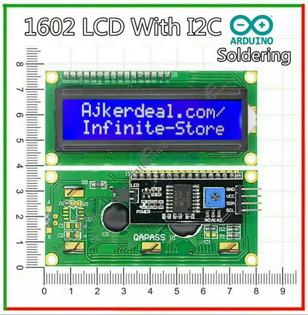 Arduino LCD 1602A with I2C adapter #793997 buy from Infinite Store . in ...