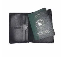 Leather Passport Cover.