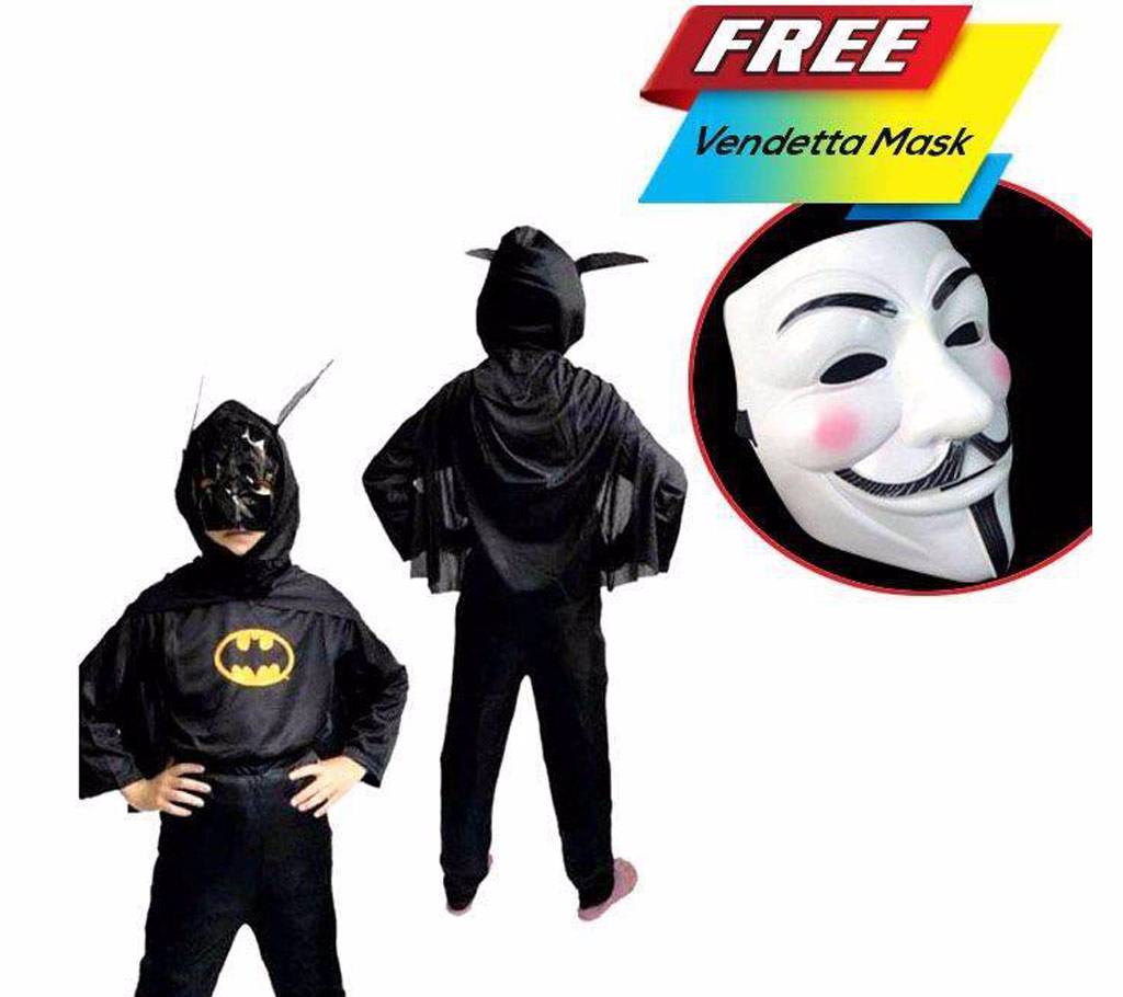 Batman কস্টিউম ফর কিডস (Vendetta মাস্ক ফ্রি!) বাংলাদেশ - 528818