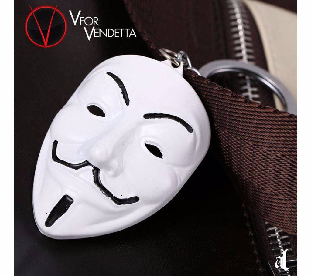 V for Vendetta মাস্ক মেটাল কী-চেইন বাংলাদেশ - 519986