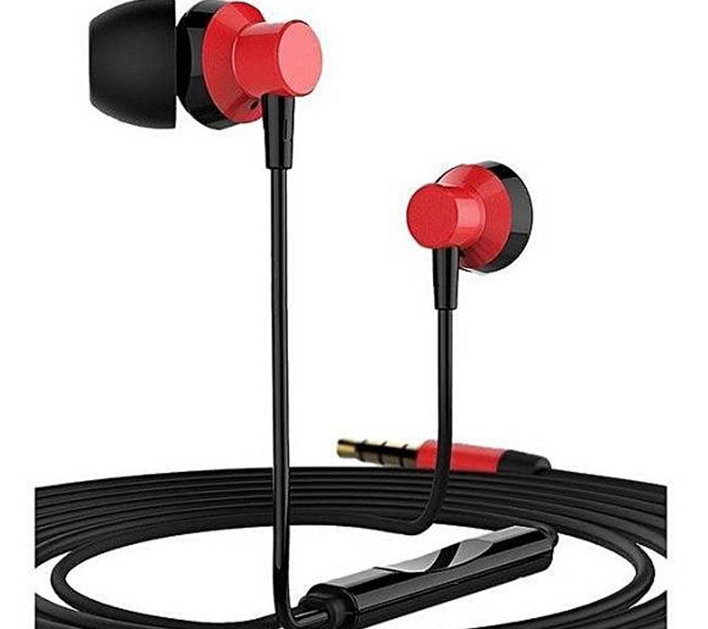 REMAX RM-512 In-Ear Earphone - Red and Black বাংলাদেশ - 690294