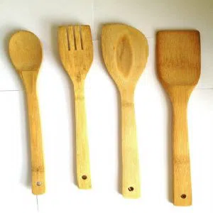 4pcs Bamboo kitchen tools