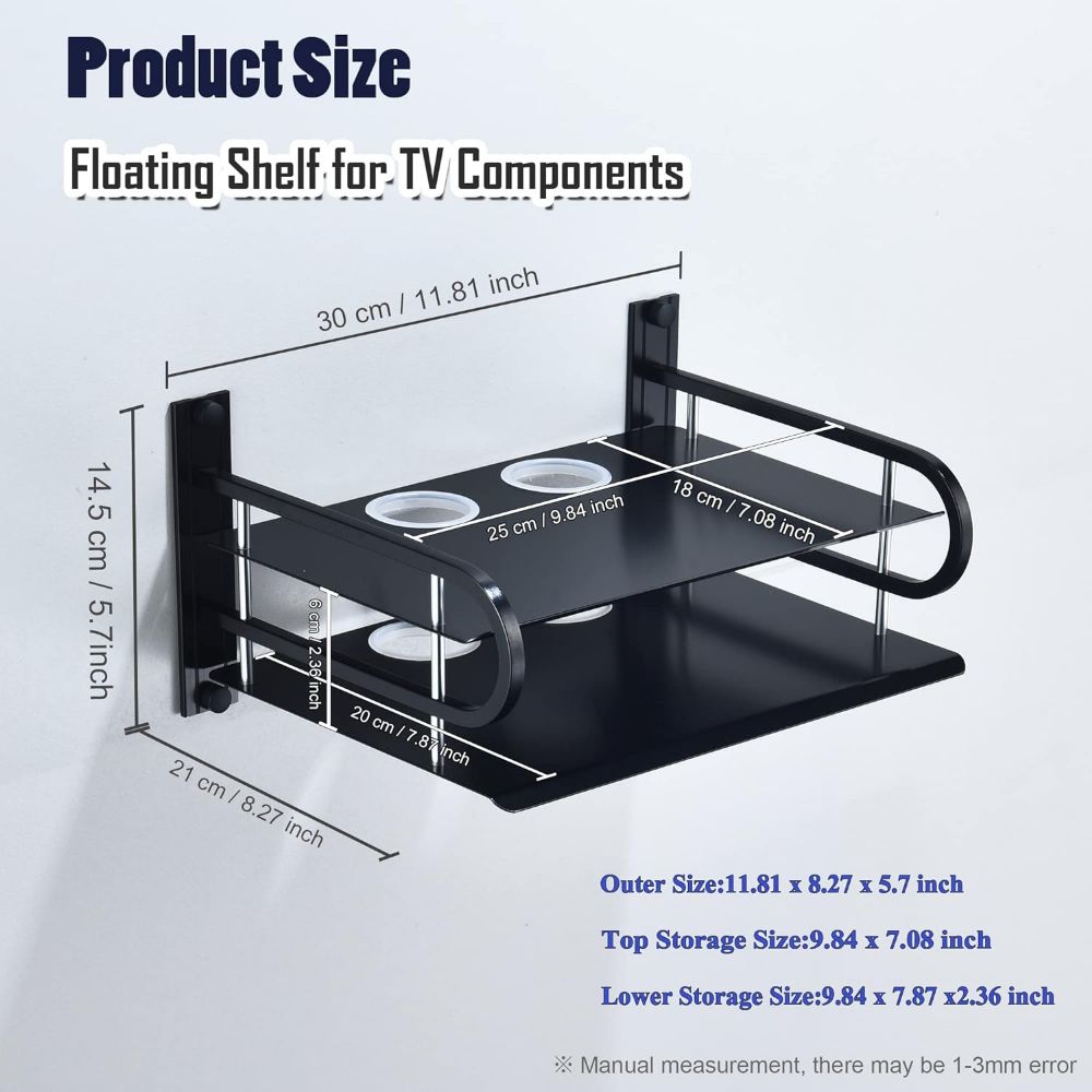 Multi-Layer Wall Mounted Router Stand