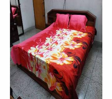 Double Size Cotton Bed Sheet Set
