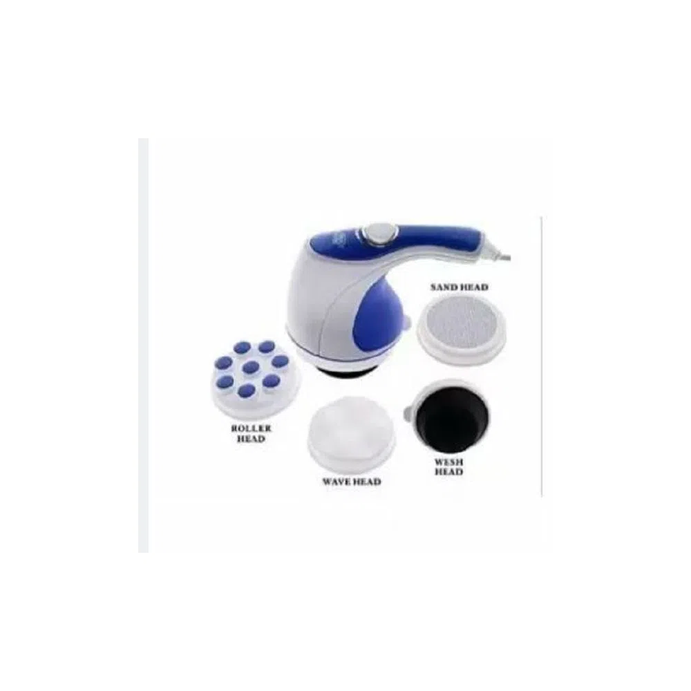 Relax Tone Spin Body Massager With 5 Headers