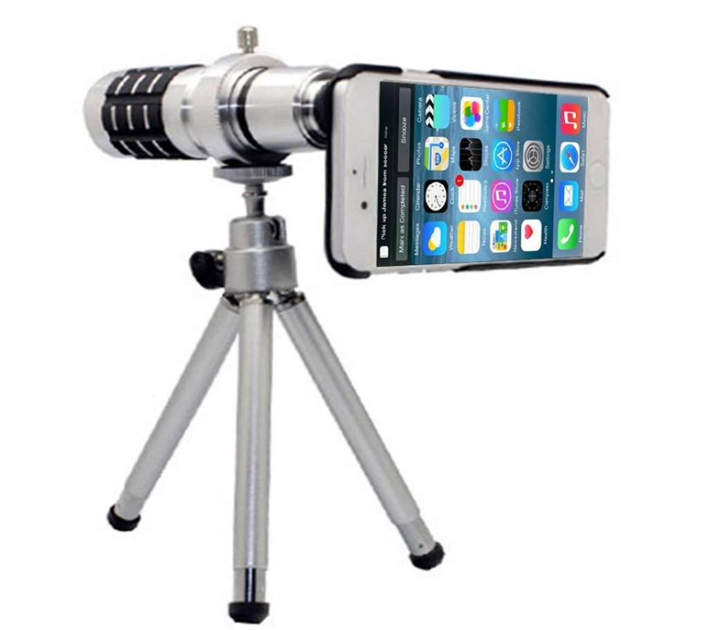 Universal 12x Zoom Telescope Lens For Mobile Phone বাংলাদেশ - 736302