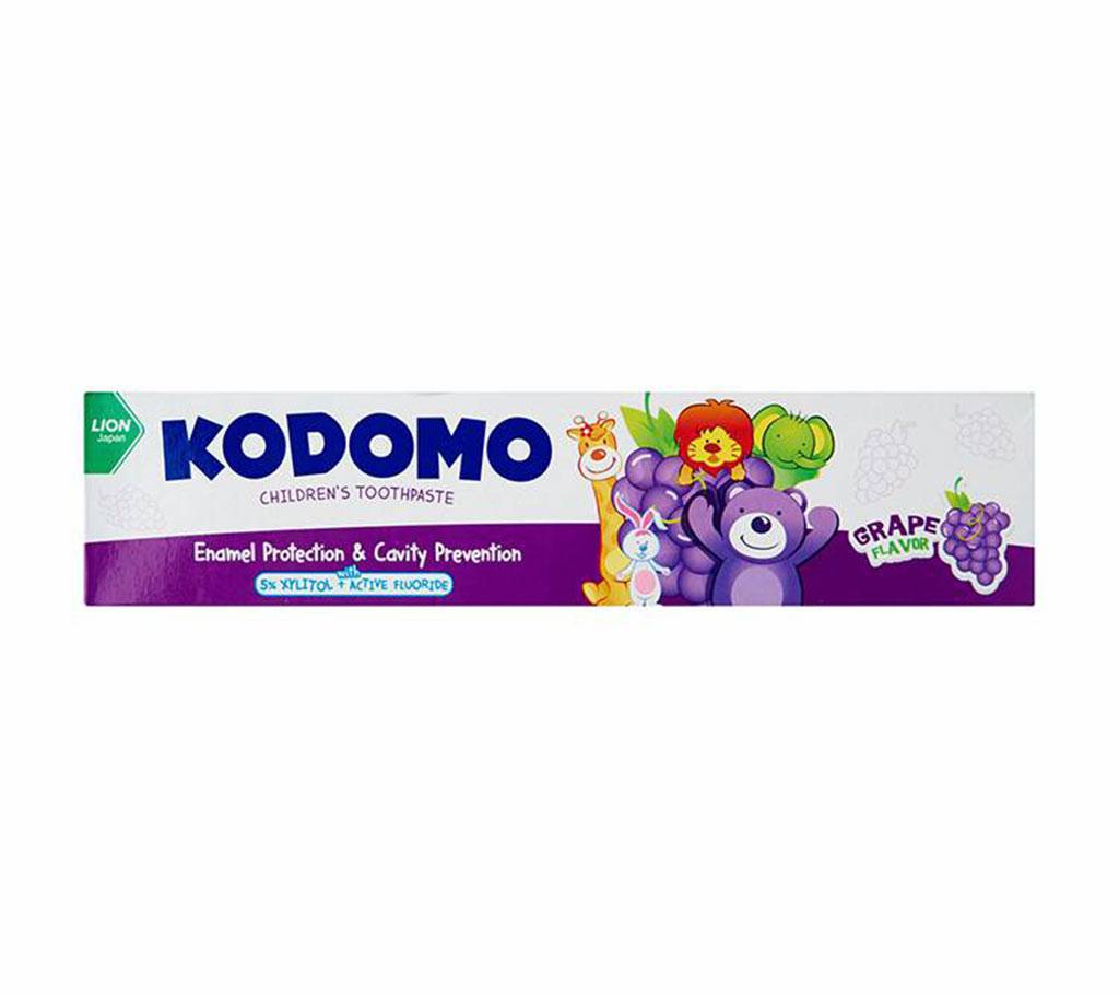 Kodomo বেবি টুথপেস্ট - Grape (৪০ গ্রাম) বাংলাদেশ - 498232