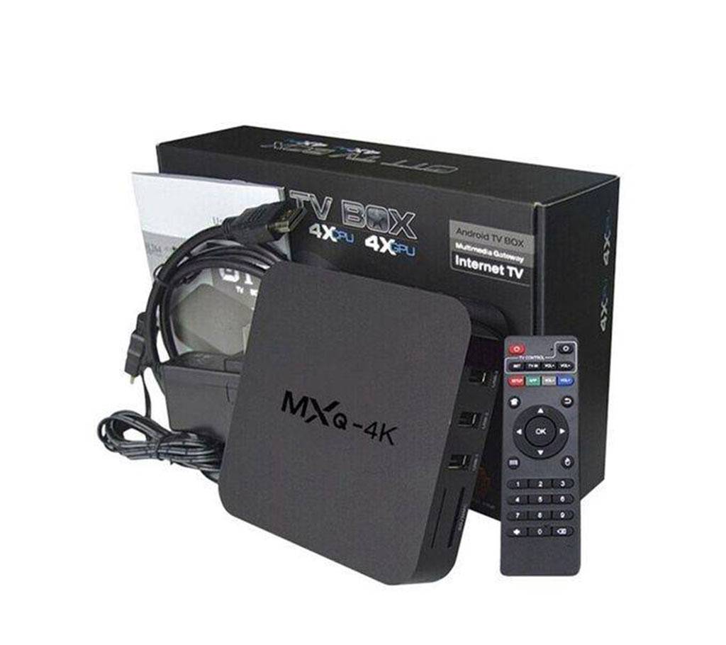 MXQ PRO অ্যান্ড্রয়েড 1GB UHD 4K স্মার্ট টিভি বক্স বাংলাদেশ - 492598
