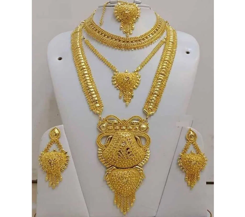 Gold Plated Jewellery Necklace Set For Women 