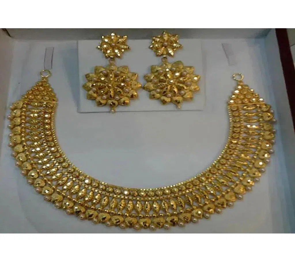 Gold Plated Necklace Set for Women