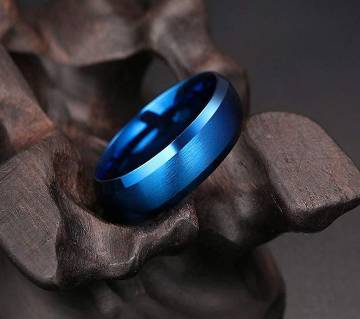 Men Fashion Ring Blue Color