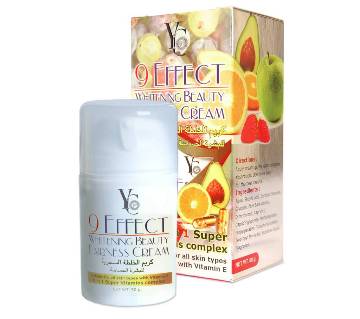 YC 9 Effect Whitening Beauty Fairness Cream 