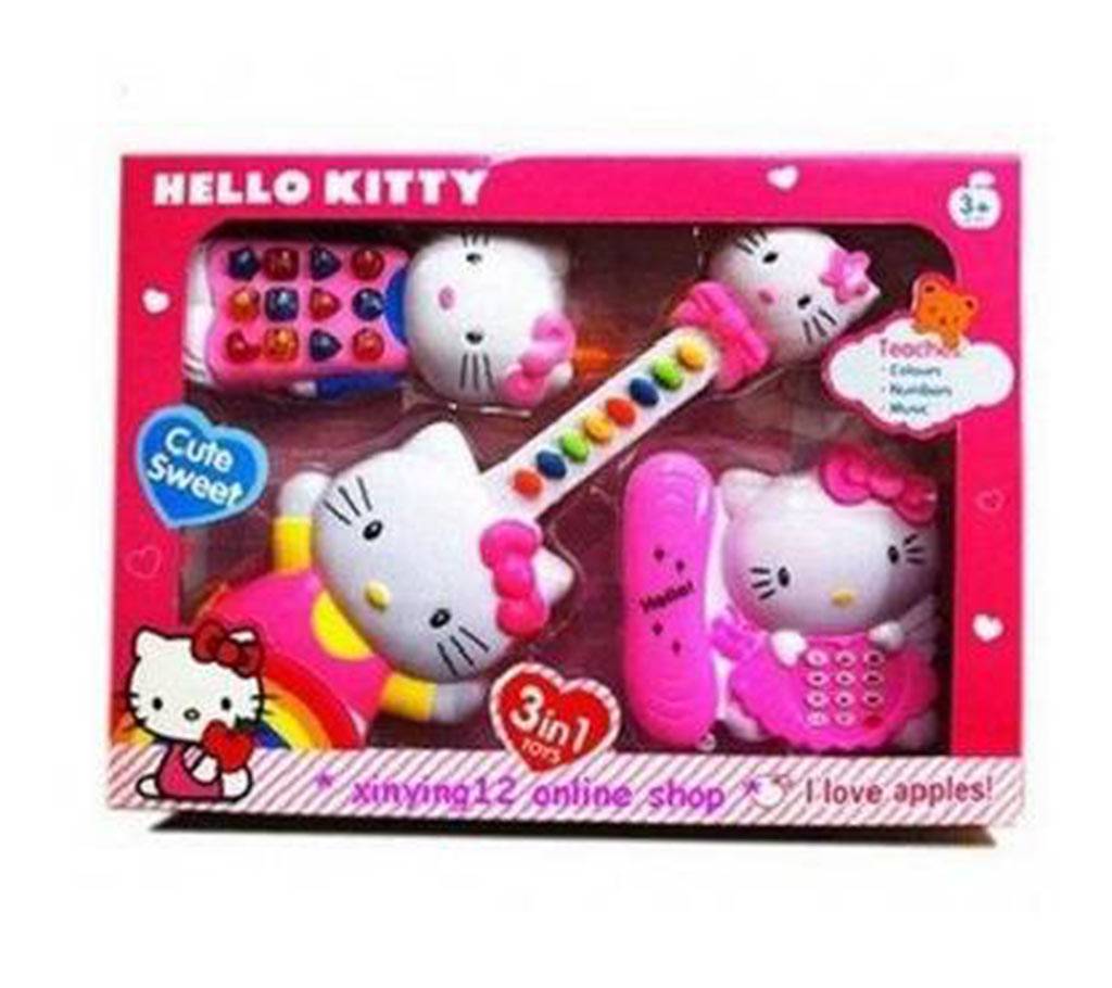 Hello Kitty 3 in1 টয় সেট বাংলাদেশ - 522017