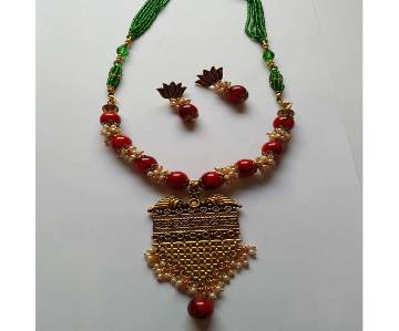 Necklace With Ear Ring Set