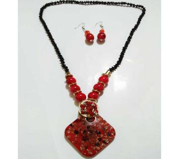Necklace with earring set