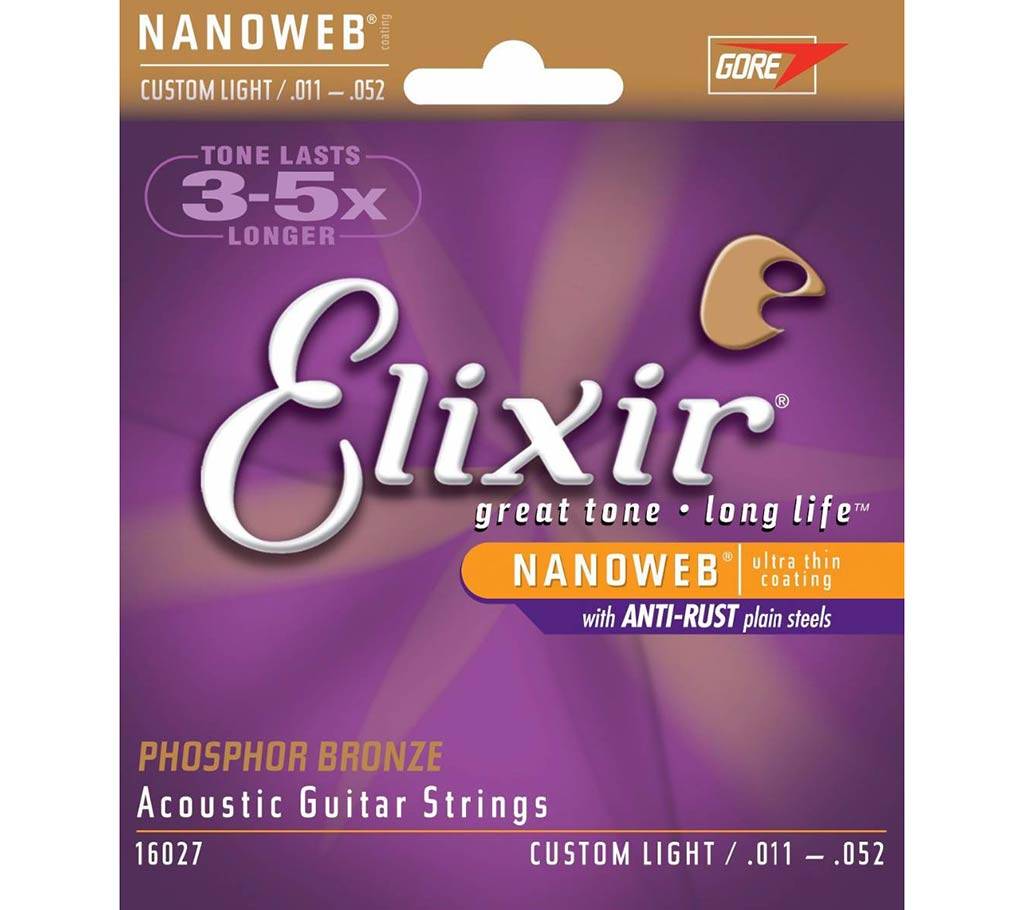 Elixir Strings ফর অ্যাকুইস্টিক গিটার বাংলাদেশ - 500783