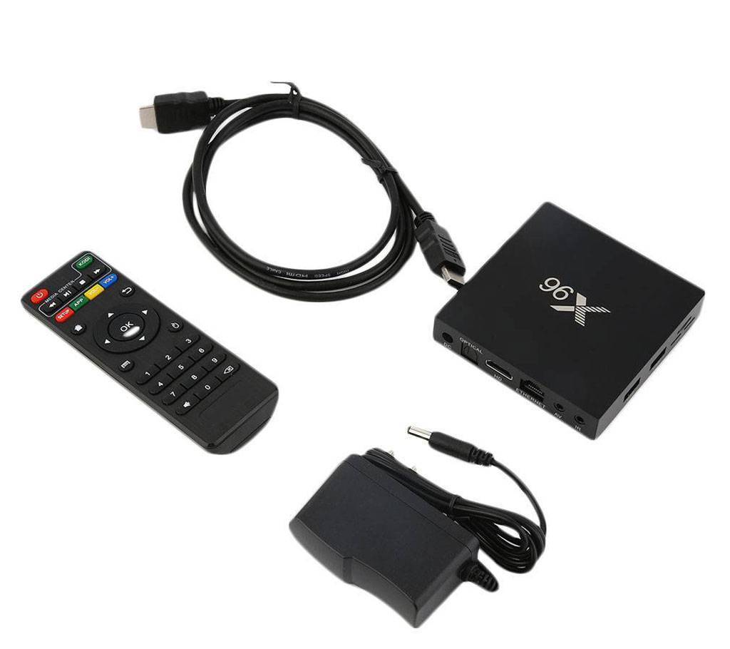 X96 4K অ্যান্ড্রয়েড স্মার্ট TV বক্স 2GB 16GB বাংলাদেশ - 510529