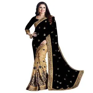 Main Material: Georgette blouse piece Occasion: Party Dry Clean only, Cold Wash recommended. Saree give a womenproper feminine look Stylish and Fashio