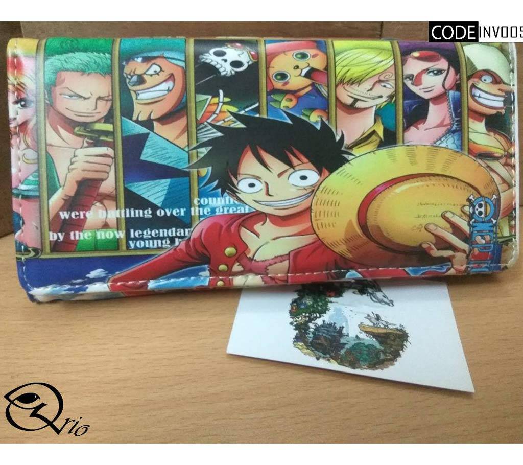 One Piece Large Wallet: One Piece Anime লেডিজ ওয়ালেট বাংলাদেশ - 705847