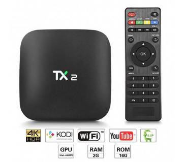 TX2 স্মার্ট TV বক্স 2GB RAM 16GB ROM