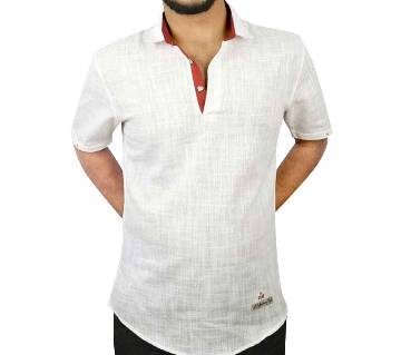 half sleeve slap cotton casual shirt for men 