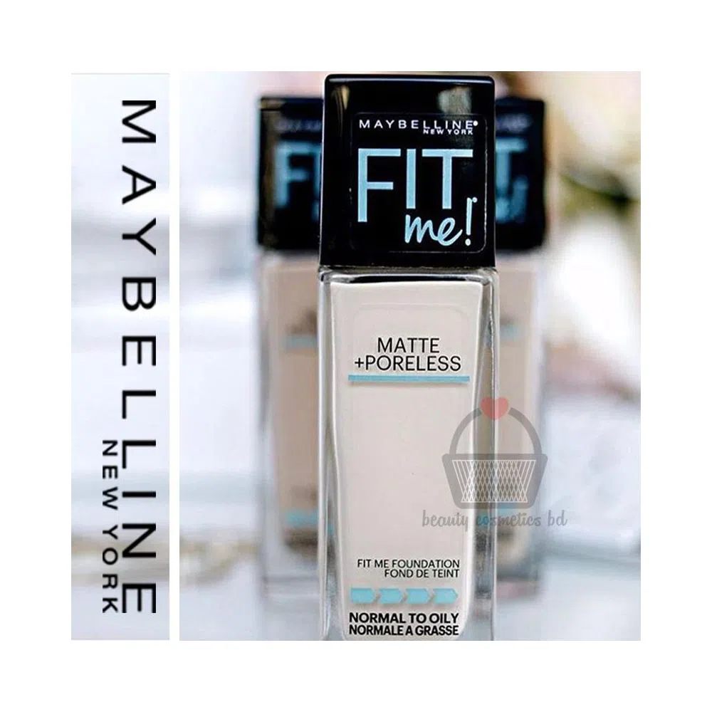 Maybelline Fit Me Matte + Poreless Foundation- Soft Tan 228 30 mL usa