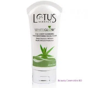 lotus-herbals-whiteglow-3-in-1-deep-cleansing-skin-whitening-facial-foam-100gm