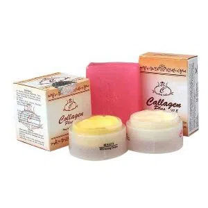 Collagen Soap & Vitamin E Day And Night Cream Indonesia 20g.