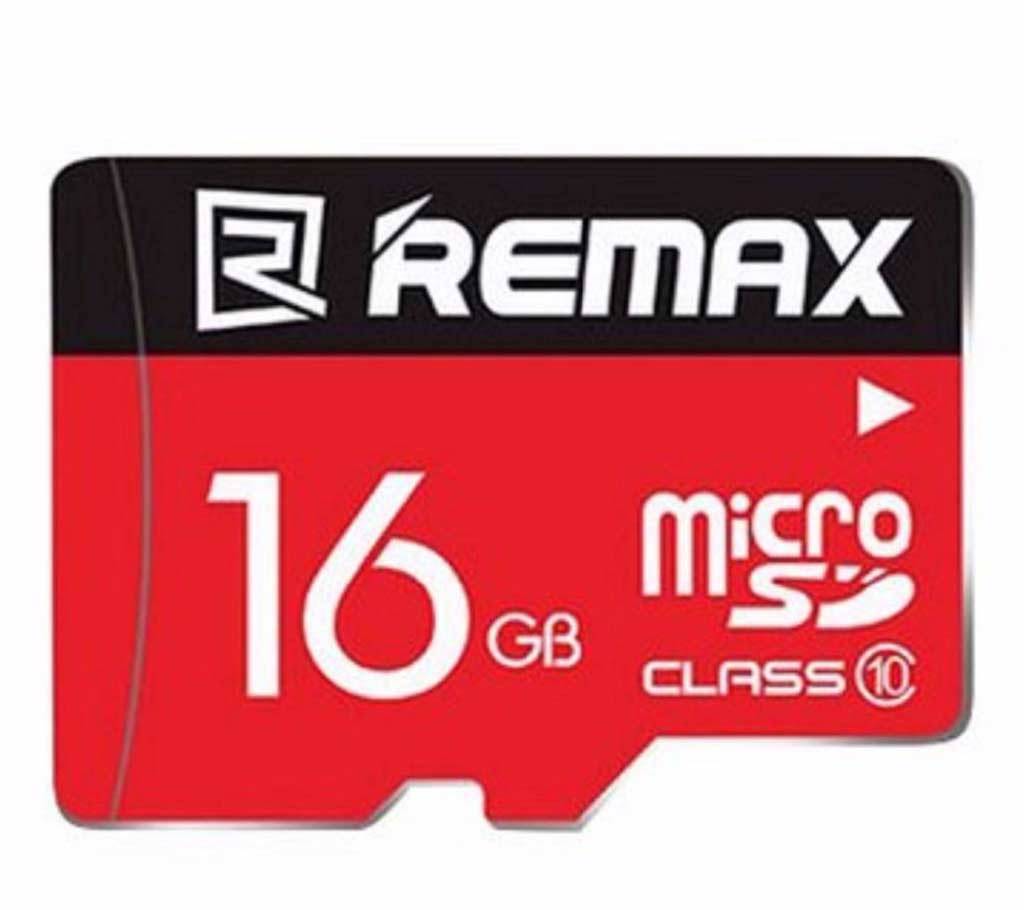 Remax 16 GB TF Micro SD Class 10 মেমোরি কার্ড বাংলাদেশ - 537898