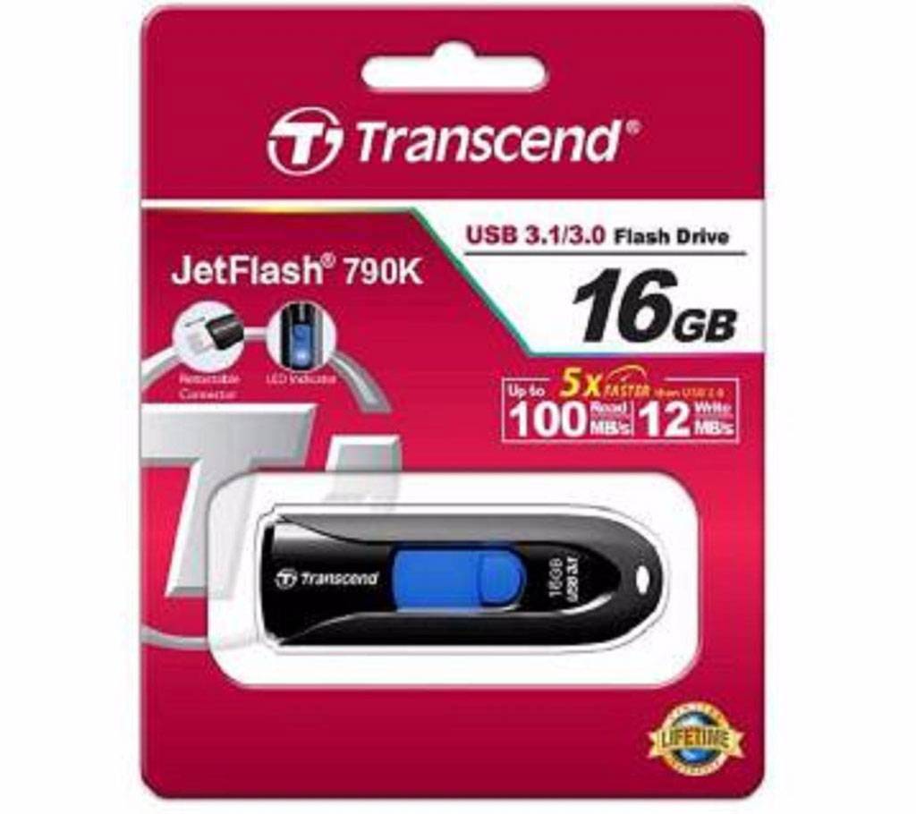 Transcend USB 3 পেনড্রাইভ - ১৬ জিবি বাংলাদেশ - 525128