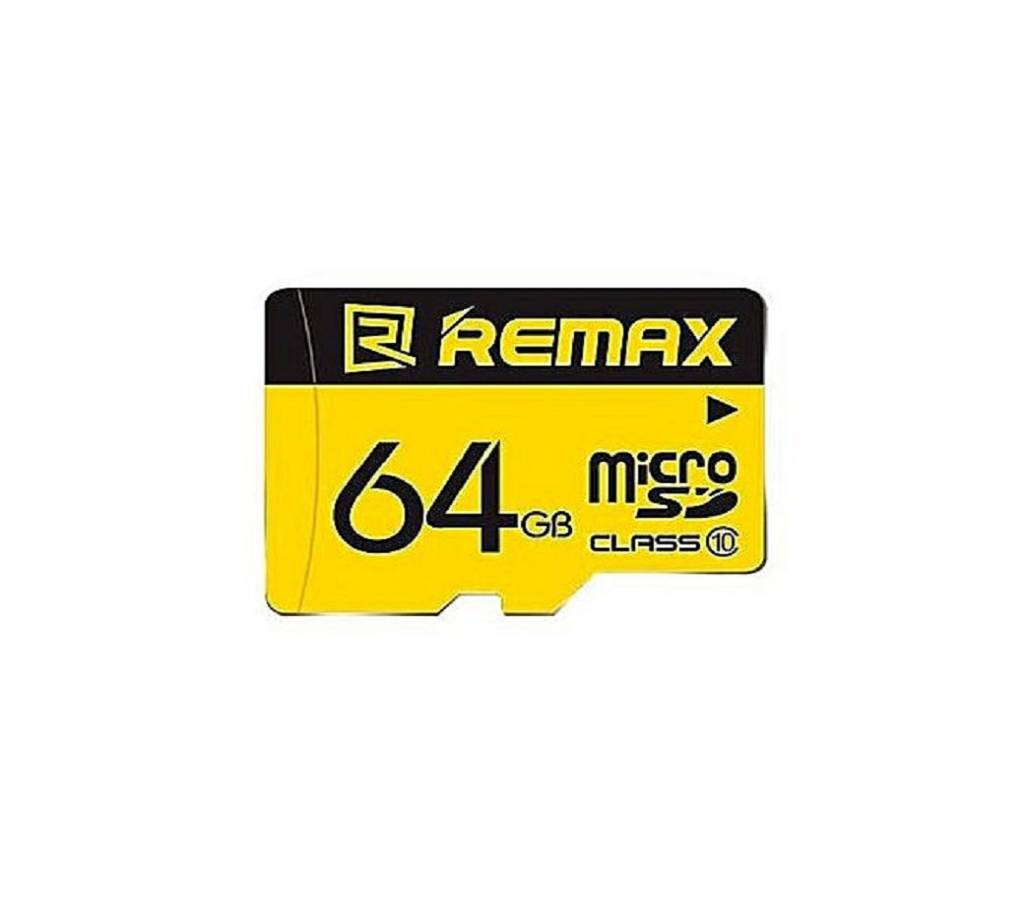 REMAX 64GB Class 10 Micro SD Memory Card বাংলাদেশ - 739132
