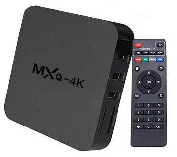 MXQ 4K অ্যান্ড্রয়েড স্মার্ট TV বক্স