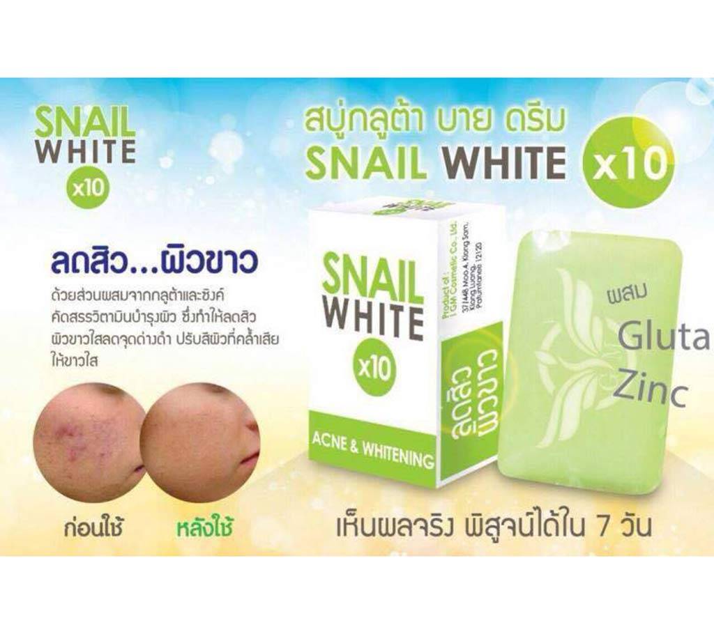 Snail হোয়াইট সোপ 10X whitening বাংলাদেশ - 532055