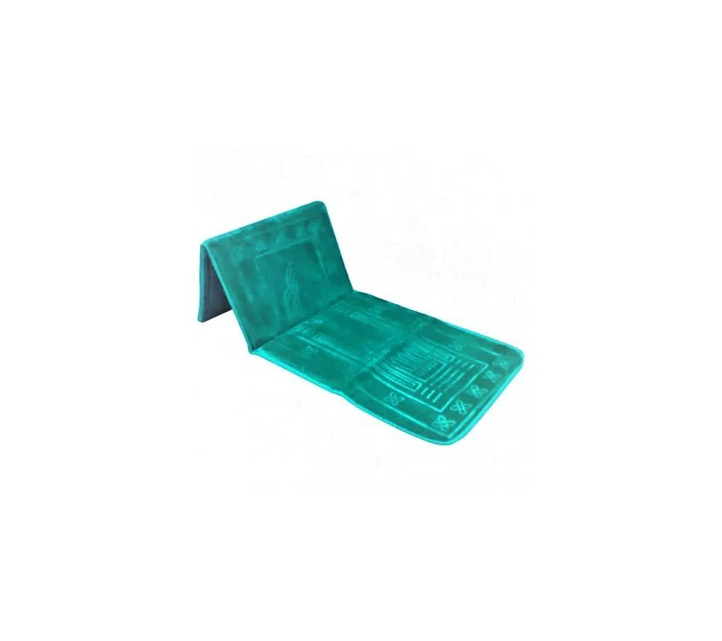 Foldable Prayer Mat and Backrest 2 in 1 (Royal Blue)