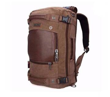 Witzman PU leather travel back pack 