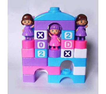 Barbie Princess Block Set Toy For Kids 