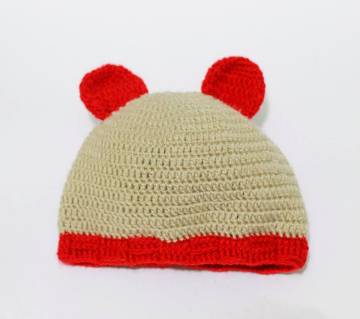 HAND MADE WOOL CAP for Baby 05 