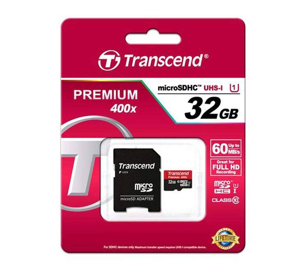 Transcend 16GB মাইক্রো SD মেমোরি কার্ড বাংলাদেশ - 536422