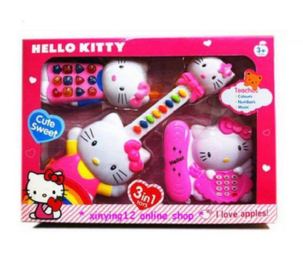 3 in 1 Hello Kitty টয় ফর কিডস বাংলাদেশ - 525427