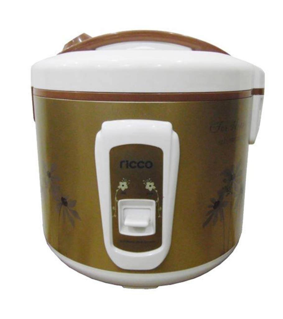 Ricco JRC-180FL Rice Cooker - 1.8L - Olive and Wh বাংলাদেশ - 630935