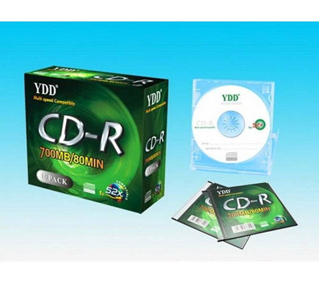 ব্ল্যাঙ্ক YDD CD-R - স্লিম বক্স বাংলাদেশ - 537358