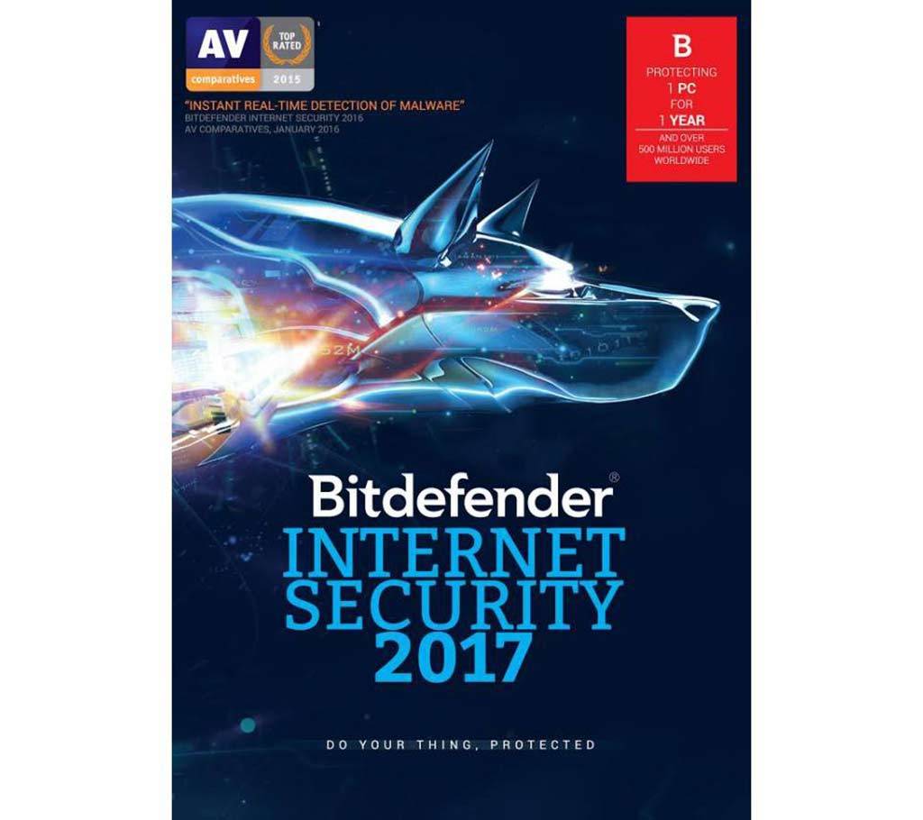 Bitdefender ইন্টারনেট সিকিউরিটি ২০১৭ (3 User) বাংলাদেশ - 523410